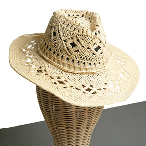 Chokore Chokore Handcrafted Cowboy Hat (Beige) Chokore Handcrafted Cowboy Hat (Beige) 
