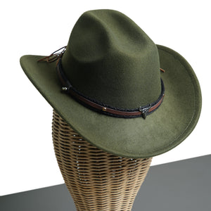 Chokore Chokore American Cowhead Cowboy Hat (Forest Green) Chokore American Cowhead Cowboy Hat (Forest Green) 