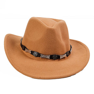 Chokore Chokore Cowboy Hat with Buckle Belt (Beige) Chokore Cowboy Hat with Buckle Belt (Beige) 