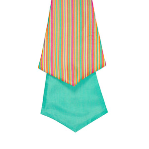 Chokore Chokore Striped Silk Cravat (Multicolor) Chokore Striped Silk Cravat (Multicolor) 