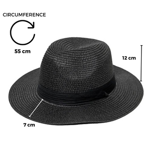 Chokore Chokore Summer Straw Hat (Black) Chokore Summer Straw Hat (Black) 