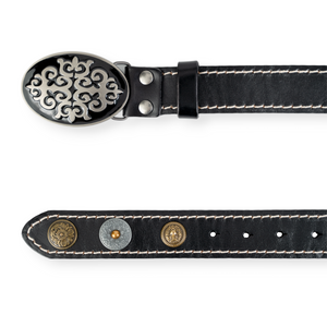 Chokore Chokore Punk Style Leather Belt (Black) Chokore Punk Style Leather Belt (Black) 