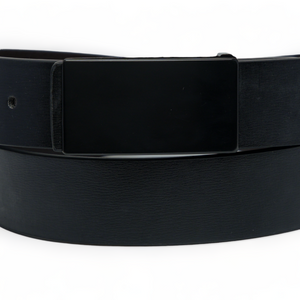 Chokore Chokore Formal Pure Leather Belt with Plate Buckle (Black) Chokore Formal Pure Leather Belt with Plate Buckle (Black) 