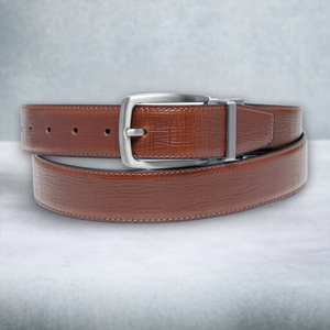 Chokore Chokore Reversible Vegan Leather Belt (Brown & Black) Chokore Reversible Vegan Leather Belt (Brown & Black) 