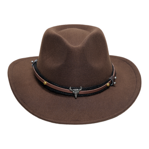 Chokore Chokore American Cowhead Cowboy Hat (Brown) Chokore American Cowhead Cowboy Hat (Brown) 