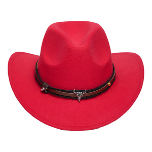 Chokore  Chokore American Cowhead cowboy Hat (red) 