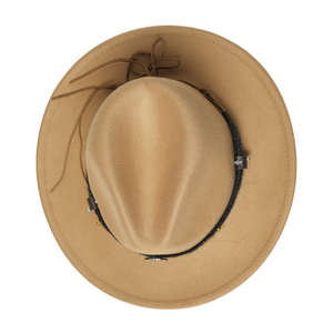 Chokore Chokore American Cowhead Fedora Hat (Light Brown) Chokore American Cowhead Fedora Hat (Light Brown) 
