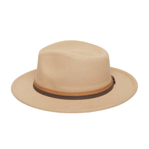 Chokore Chokore Fedora Hat with Dual Tone Band (Camel) Chokore Fedora Hat with Dual Tone Band (Camel) 