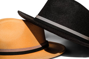 Chokore Chokore Vintage Fedora Hat (Black) Chokore Vintage Fedora Hat (Black) 