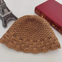 Chokore Chokore Crochet Cloche Hat (Brown)