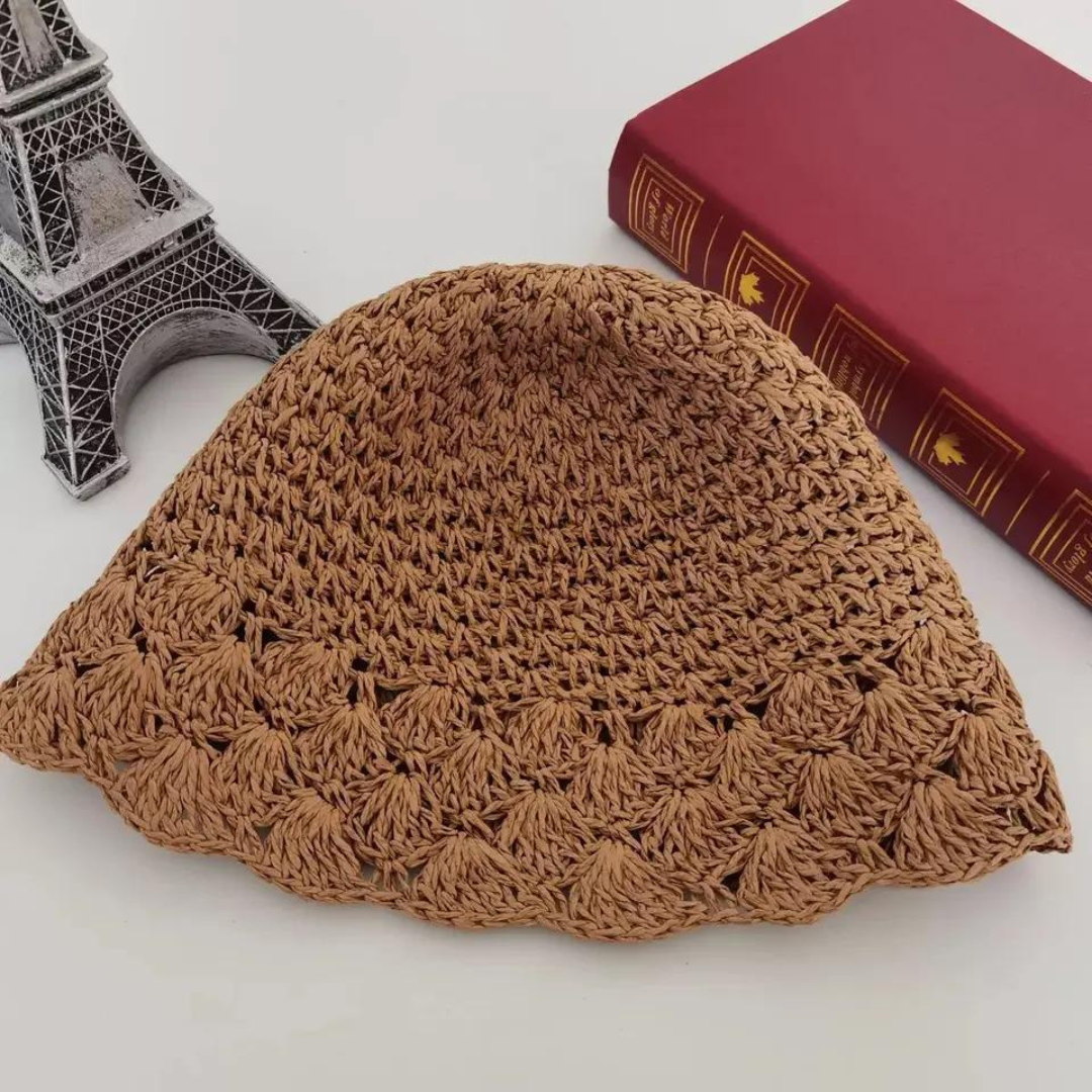 Chokore Crochet Cloche Hat (Brown)