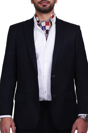 Chokore Chokore Men's Blue & Red Silk Designer Cravat Chokore Men's Blue & Red Silk Designer Cravat 