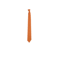 Chokore Chokore Red & Orange Tartan tie - Plaids line