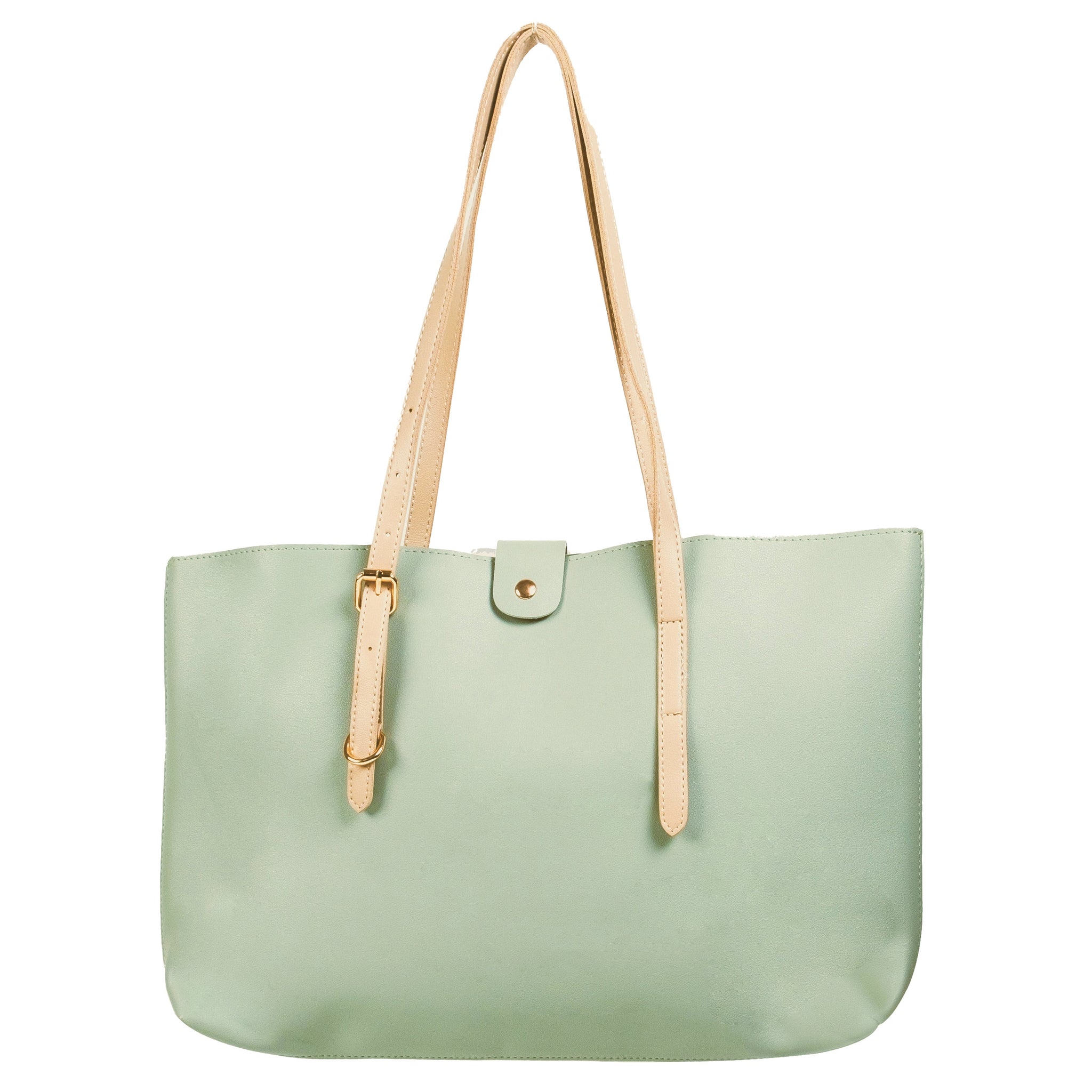 Chokore Adjustable Tote Bag with Laptop Sleeve (Light Green)