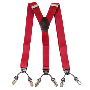 Chokore Chokore Stretchy Y-shaped Suspenders with 6-clips (Burgundy) Chokore Stretchy Y-shaped Suspenders with 6-clips (Burgundy) 