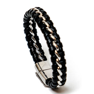 Chokore  Chokore Metal Leather Bracelet 