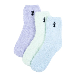 Chokore Chokore Fuzzy Fleece Socks (Set of 3) Chokore Fuzzy Fleece Socks (Set of 3) 