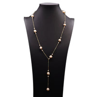 Chokore Chokore Drop Necklace with Water Pearls