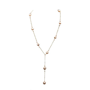 Chokore Chokore Drop Necklace with Water Pearls Chokore Drop Necklace with Water Pearls 