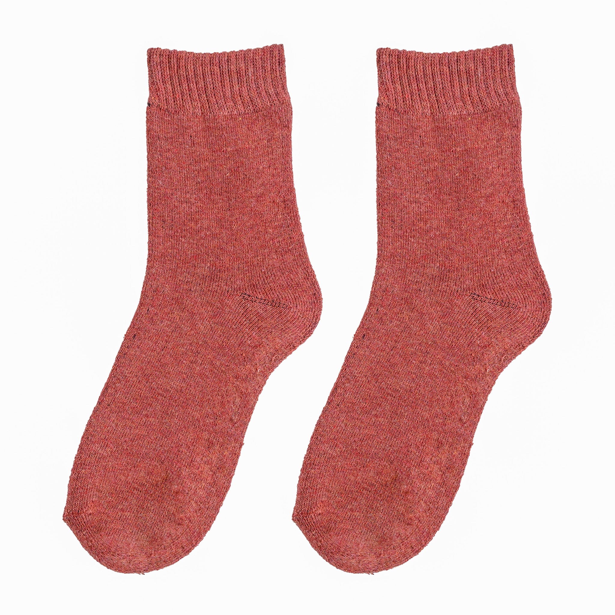 Chokore Velvety Tube Socks (Brick Red)