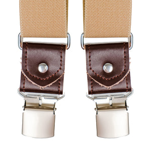 Chokore Chokore Y-shaped Elastic Suspenders for Men (Beige) Chokore Y-shaped Elastic Suspenders for Men (Beige) 