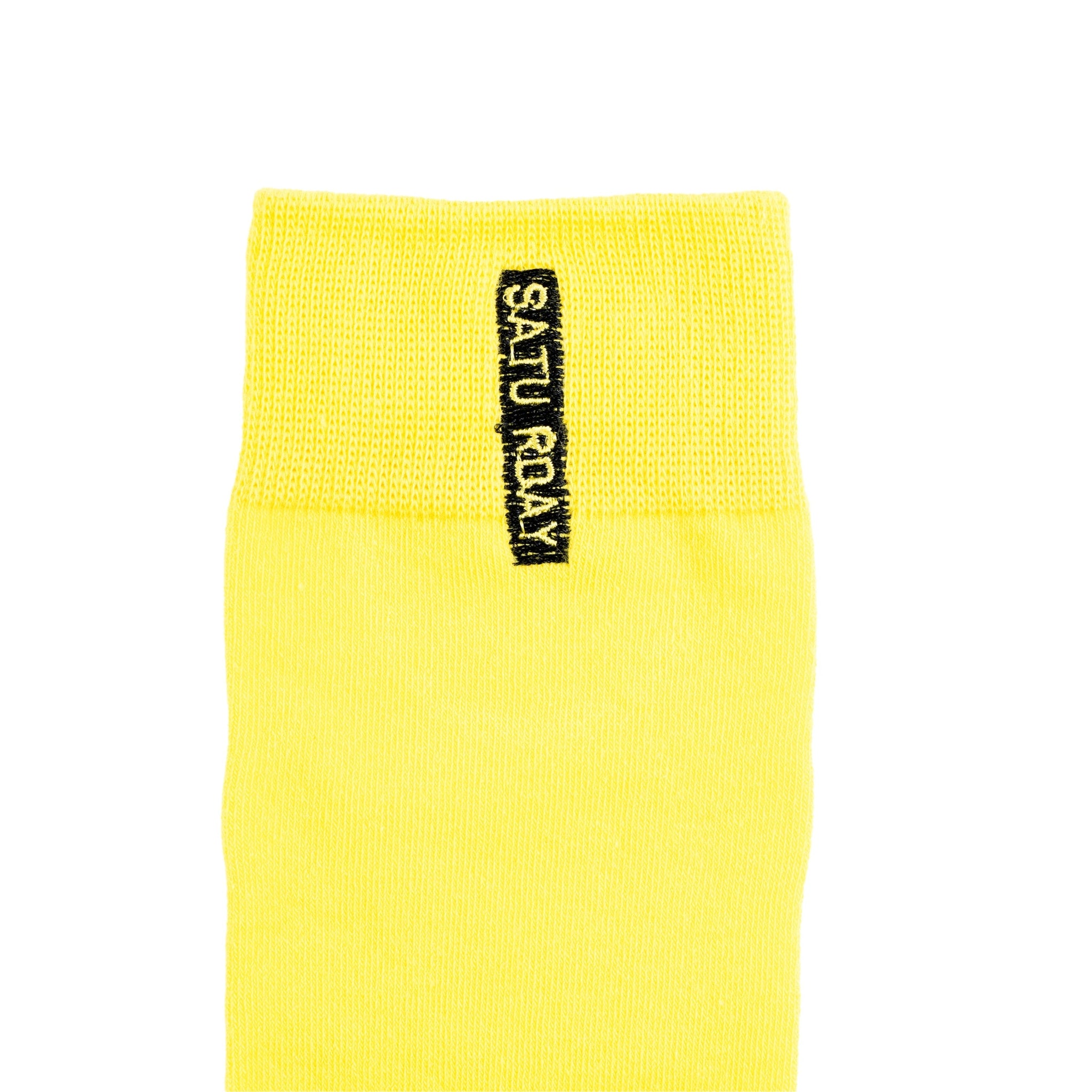 Chokore Stylish Cotton Socks (Yellow)