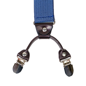 Chokore Chokore Stretchy Y-shaped Suspenders with 6-clips (Light Blue) Chokore Stretchy Y-shaped Suspenders with 6-clips (Light Blue) 