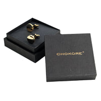 Chokore Chokore Double Tone Gunmetal Cufflinks