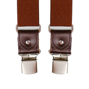 Chokore Chokore Y-shaped Suspenders with Leather detailing and adjustable Elastic Strap (burgundy) Chokore Y-shaped Suspenders with Leather detailing and adjustable Elastic Strap (burgundy) 
