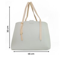 Chokore Chokore Large Adjustable Tote Bag with Laptop Sleeve (Light Green)