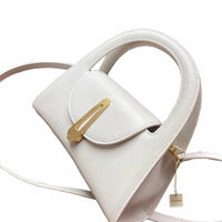 Chokore Chokore Sensational Handbag with Retro Lock (White)