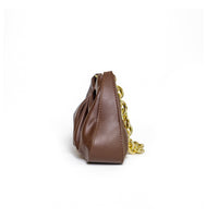 Chokore Chokore Cloud Bag with Golden Chain (Brown)