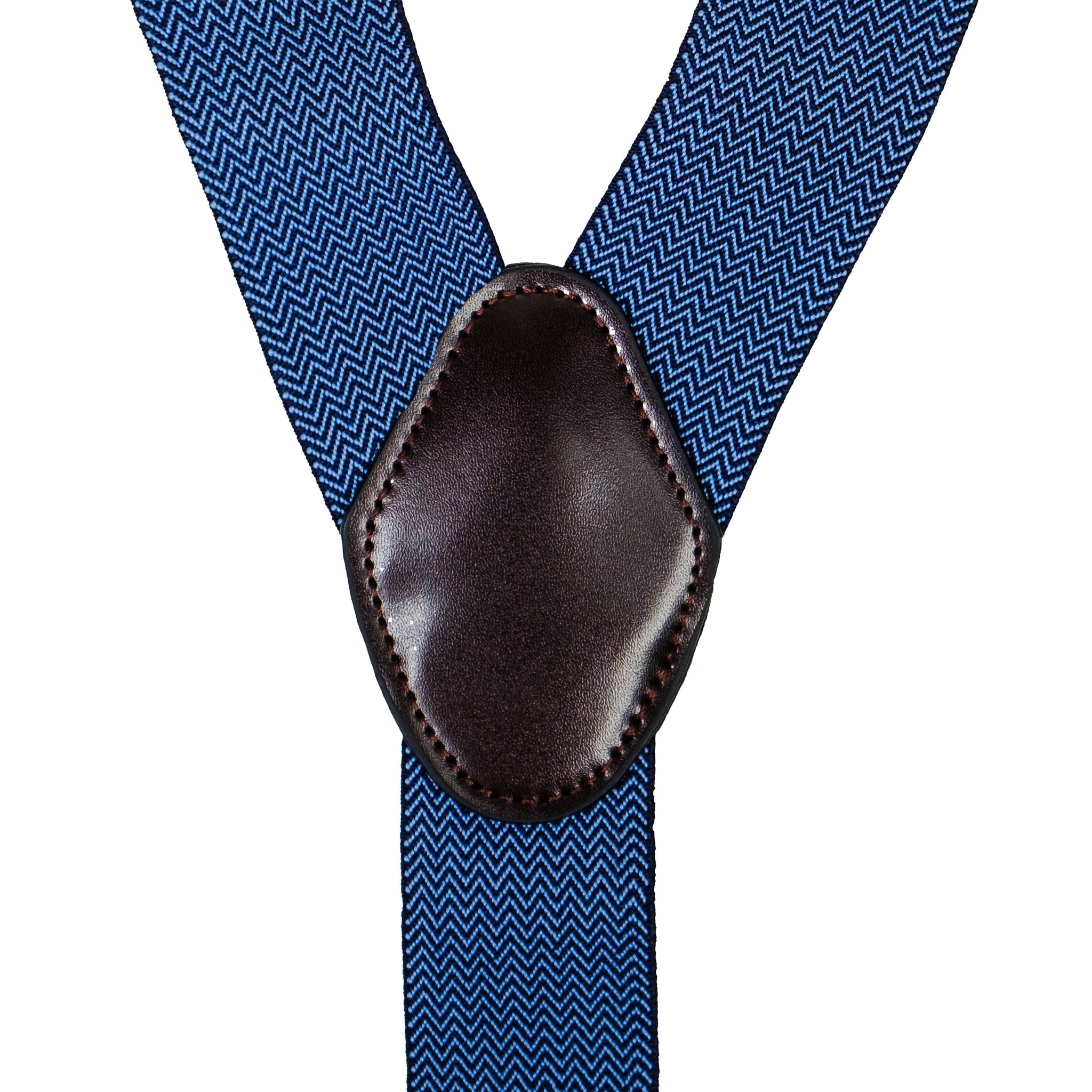 Chokore Stretchy Y-shaped Suspenders with 6-clips (Light Blue)
