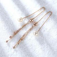 Chokore Chokore Tassel Pearl Earrings