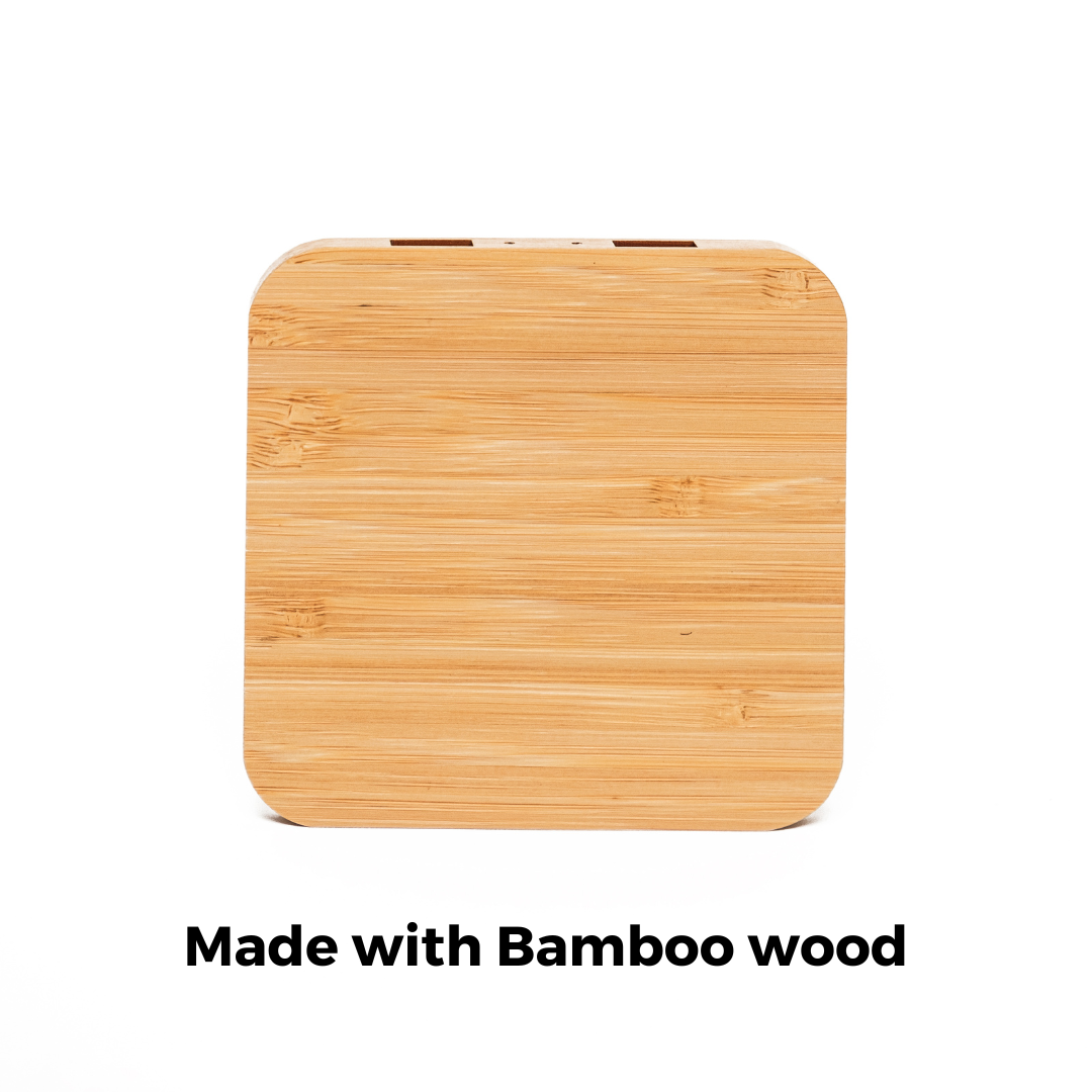Chokore Bamboo 15W Wireless Phone Charging Pad
