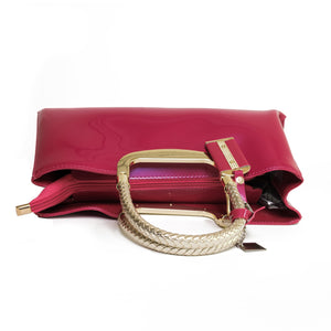 Chokore Chokore Luxe Glossy Handbag (Pink) Chokore Luxe Glossy Handbag (Pink) 