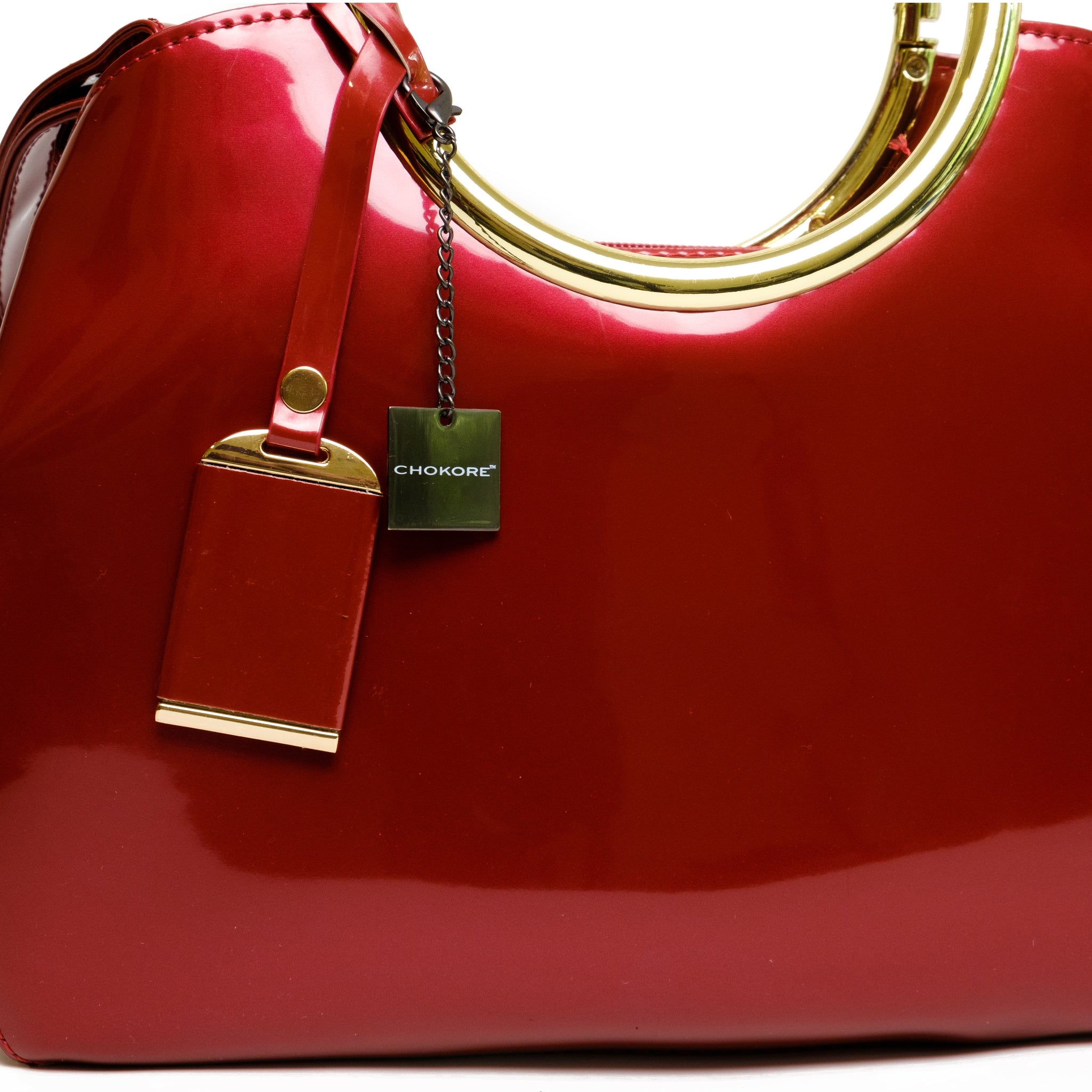 Chokore Large Glossy Bag (Red)