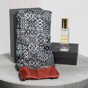 Chokore  Chokore Special 2-in-1 Gift Set for Her (Printed Stole & 20 ml Scandalous Perfume) 