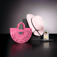 Chokore Chokore Special 3-in-1 Gift Set for Her (Bamboo Bag Pink, Cowgirl Hat, & 100 ml Enchanted Perfume)