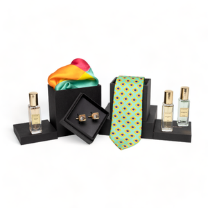 Chokore Chokore Special 4-in-1 Gift Set for Him (Pocket Square, Necktie, Perfume Combo, & Cufflinks) Chokore Special 4-in-1 Gift Set for Him (Pocket Square, Necktie, Perfume Combo, & Cufflinks) 