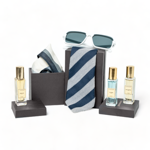 Chokore Chokore Special 4-in-1 Gift Set for Him (Pocket Square, Necktie, Sunglasses, & Perfume Combo) Chokore Special 4-in-1 Gift Set for Him (Pocket Square, Necktie, Sunglasses, & Perfume Combo) 