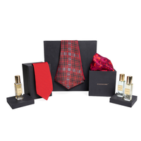 Chokore Chokore Special 4-in-1 Gift Set for Him (Necktie, Pocket Square, Cravat, & Perfumes Combo)