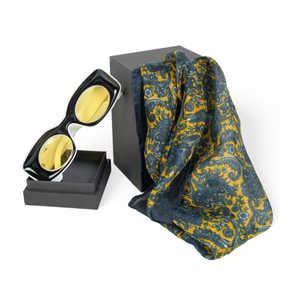 Chokore  Chokore Special 2-in-1 Gift Set for Her (Silk Stole & Sunglasses) 