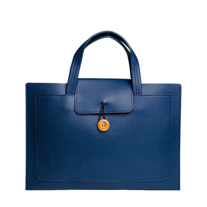 Chokore Chokore Large Luxury Vegan Leather Bag for Women (Blue) Chokore Large Luxury Vegan Leather Bag for Women (Blue) 