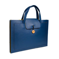 Chokore Chokore Large Luxury Vegan Leather Bag for Women (Blue)