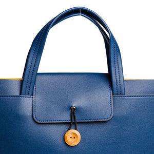 Chokore Chokore Large Luxury Vegan Leather Bag for Women (Blue) Chokore Large Luxury Vegan Leather Bag for Women (Blue) 
