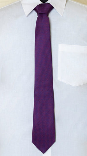 Chokore Chokore Purple Silk Tie - Solid line Chokore Purple Silk Tie - Solid line 