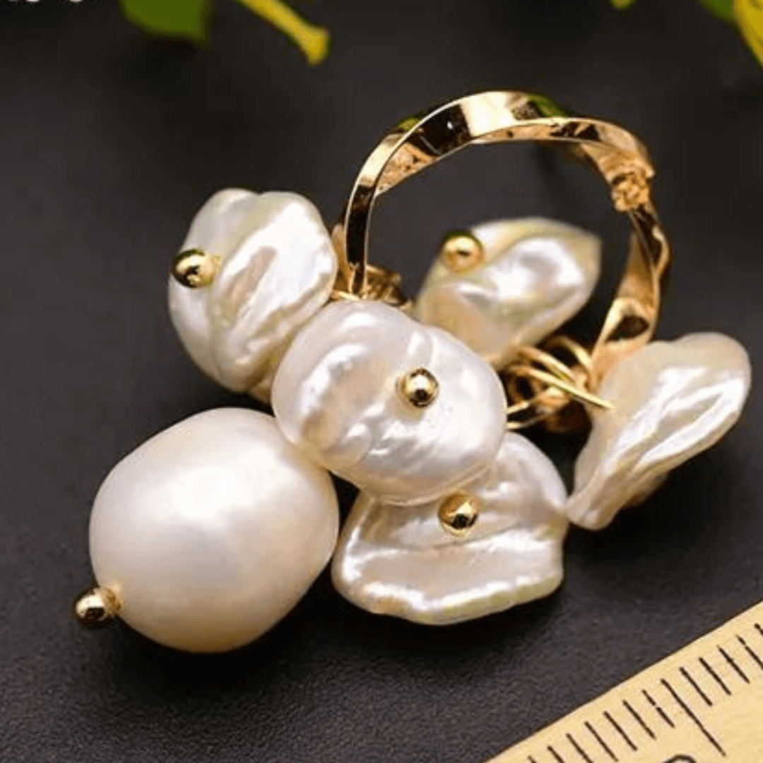 Chokore Water Pearl Drop Earrings
