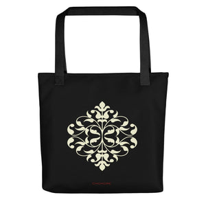 Chokore Black & White Tote Bag, inspired by Rajasthan Block Print. From the Indian at Heart collection Black & White Tote Bag, inspired by Rajasthan Block Print. From the Indian at Heart collection 
