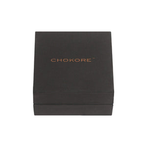 Chokore Chokore Burgundy color Round shape Cufflinks Chokore Burgundy color Round shape Cufflinks 